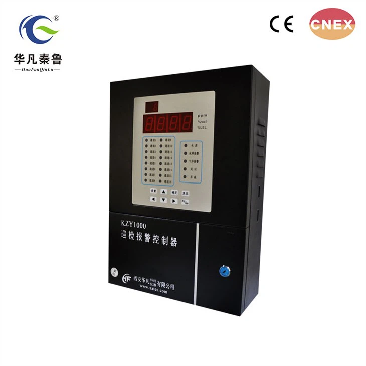 Modbus RTU 4/6/8 channel 13 multi-function inspection alarm control cabinet for industry gas alarming detector and gas leak sensor